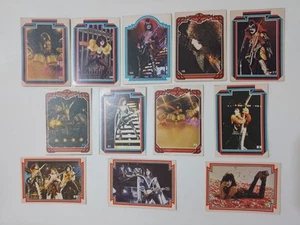 Vintage KISS Army Gene Simmons Spanish Trading Cards & Stickers Lot 1978 - Picture 1 of 5