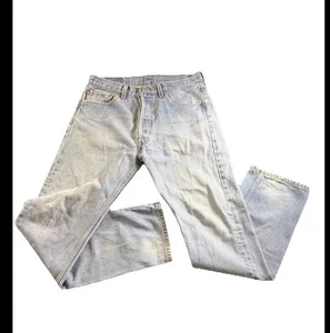 Levi’s 501XX Vintage Y2K Early 2000s Button Fly Denim Jeans Size 34 X 38 Clean - Picture 1 of 13