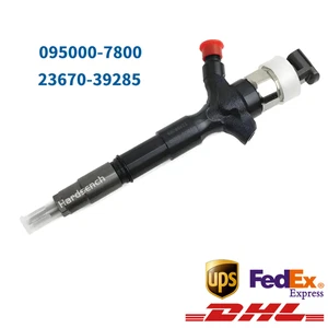 095000-7800 Diesel Fuel Injector Assembly 23670-39285 For Toyota Diesel Engine - Picture 1 of 10