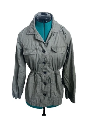 Maurices Lightweight Army Olive Green Military Jacket Women's Size Medium - Image 1 of 4