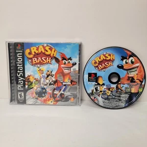 "Crash Bash" PS1 PlayStation 1 Black Label - Komplett CIB - KOSTENLOSER VERSAND! - Bild 1 von 5