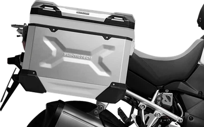 SW-MOTECH Fits TRAX ADV Aluminum Case System For BMW F 650 GS, 90L Total - Image 1 of 4