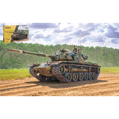 M60A-3 KIT 1:35 Italeri Kit Mezzi Militari Modellino Nuovo - Immagine 1 di 3
