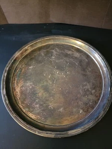 Vintage Pick-Barth Nickel Silver Serving Tray - Picture 1 of 7