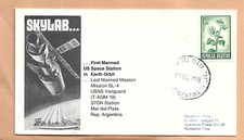 SKYLAB 4 IN ORBIT FEB 8,1974 SPACE COVER NASA