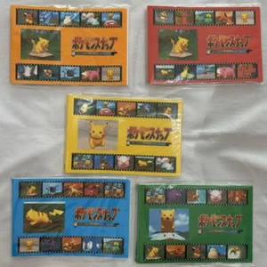 Sealed 1999 Pokemon Snap Promo Sticker Album 5 Types Set Nintendo 64 Charizard - Picture 1 of 2