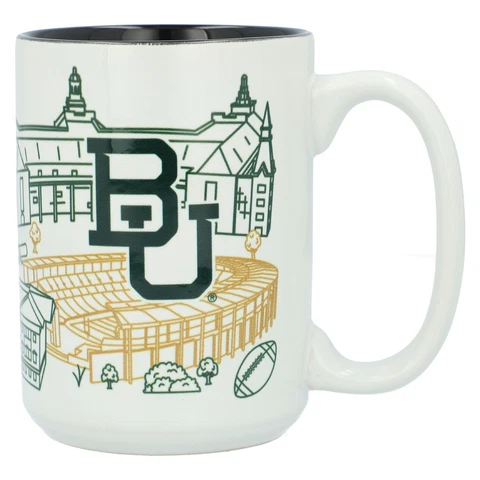 Baylor Bears 15oz. Campus Line Art Mug Cover