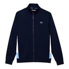 Lacoste Zipped Ripstop Tennis Sweatshirt Navy XL and XXL ONLY