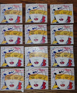 ( 12) Vintage Contempo Casuals Price Tag Label 2 1/2" x 2 3/8" each - Picture 1 of 6
