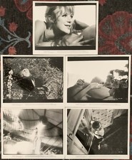 Marianne Faithfull The Girl on a Motorcycle Original Publicity Photos (5) 1968