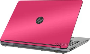 HOT PINK Vinyl Lid Skin Cover Decal fits HP ProBook 655 G1 Laptop - Picture 1 of 1