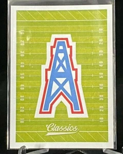 Pegatinas con logotipo vintage clásicas 2018 #15 Houston Oilers/Tennessee Titans - Imagen 1 de 2