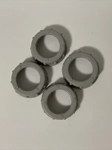 LOT OF 4 CANTEX 5134202 Locknut,1 In.,PVC - Picture 1 of 3