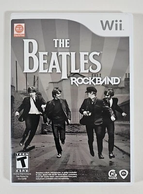 Nintendo Wii The Beatles Rock Band MTV Games EA Games Rated T for TEEN - Image 1 of 3