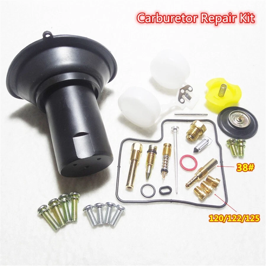 Kit de reparación de carburador con diafragma de émbolo flotador de plástico para Honda PC800 89~98 Foto 1 de 1