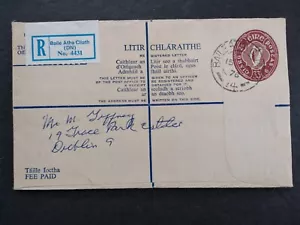 Irland: Baile Atha Cliath 1976 Einschreiben nach Dublin - Bild 1 von 2