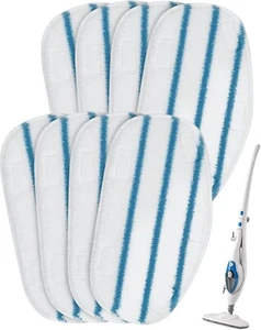 8 Pack Pur Steam Mop Pads Compatible with PurSteam ThermaPro 10-in-1 and 211 Ste - Picture 1 of 9