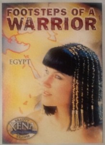 Xena Beauty & Brawn Footprints of a Warriors FW4 Chase Card MINT Rittenhouse