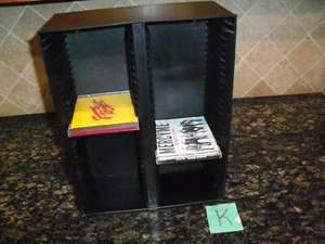 FELLOWES CD DVD Storage 60 Slot Jewel Case Media Holder Rack Case Wall Mount - Picture 1 of 6