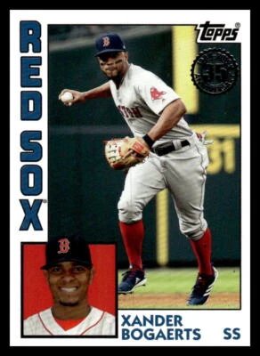 2019 Topps Update Xander Bogaerts  #84-5 Boston Red Sox SN150 Baseball Card - Image 1 of 2