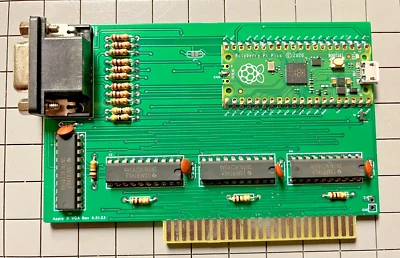 APPLE IIe VGA Graphics Card Sharp Graphics! Fully Built and Programmed - Image 1 of 4