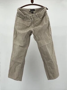 Kenneth Cole men's corduroy 5 pocket wide leg pants in oatmeal size 34/30 - Picture 1 of 5