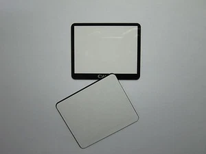 Vetro esterno display finestra per schermo esterno LCD Canon EOS 5D Mark II + nastro - Foto 1 di 2