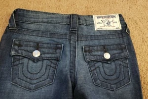 Blaue Jungenjeans True Religion Größe 6 neu ohne Etikett - Bild 1 von 5