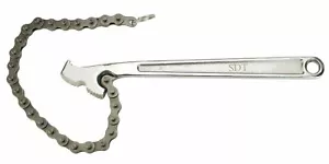 Steel Dragon Tools® 12"" Chiave per tubi catena in acciaio 40222 catena 16 - Foto 1 di 5