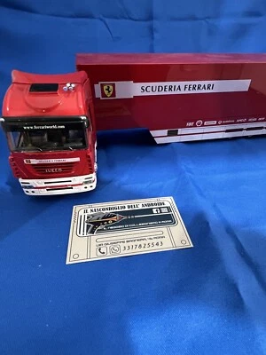 LBS ELIGOR 5419 1/43 CAMION IVECO EUROTECH  SCUDERIA FERRARI NEUF BOITE - Immagine 1 di 2