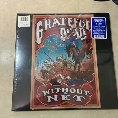 GRATEFUL DEAD - Without A Net 3LP Blue Vinyl 2023 New Sealed  Rare! - Image 1 of 2