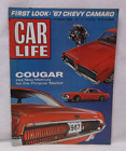 Car Life October 1966 Magazine Cougar Pony Car Market Chevy Camaro