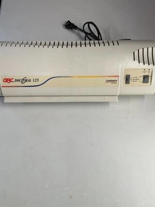 GBC DocuSeal 125 Laminator document fold laminate cold tested works 12" - Picture 1 of 9