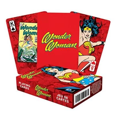 AQUARIUS DC Comics Wonder Woman Themed Playing Cards - Image 1 of 4