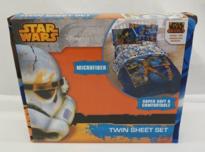 Disney Star Wars Rebels Microfiber Twin Sheet Set   EL - Image 1 of 4