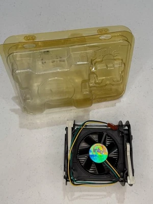 Ventilador disipador térmico CPU Intel A65061-003 de colección enchufe 478 Pentium 4 Celeron Foto 1 de 3