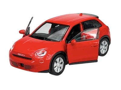 WELLY NEW FIAT 600 600E RED 1:34 DIE CAST METAL MODEL NEW IN BOX 43866 - Image 1 of 4