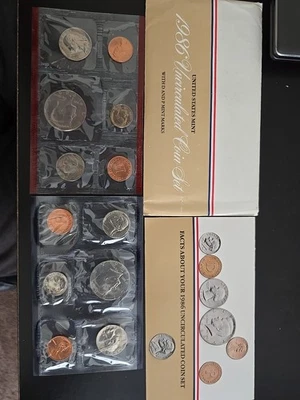 1986 Uncirculated Coin Set U.S Mint OGP TONER ALERT!!! 🔥  - Image 1 of 4