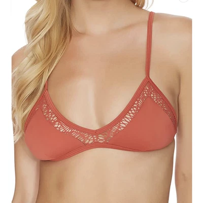 Top de Bikini Reef Junior's Latigo Triángulo Fijo - Tostado Óxido - JR Talla XS Foto 1 de 4