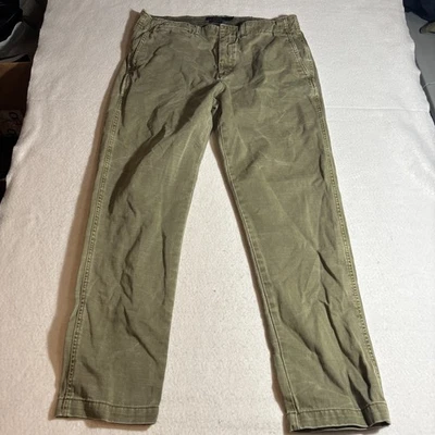 Polo Ralph Lauren Pants Womens 10 Green Quin Boyfriend Chino Casual Relaxed Fit - Image 1 of 4