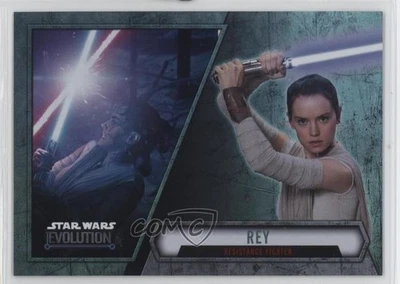 2016 Topps Star Wars Evolution Rey Daisy Ridley #91 1m8 - Image 1 of 3