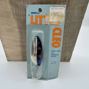 SEÑUELO DE PESCA VINTAGE LITTLE CLEO WIGL C-340 CUCHARA TROLLING ORIGINAL - ODBN - Imagen 1 de 3
