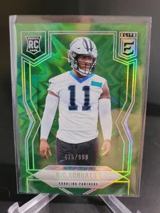 2025 Panini Donruss Elite- Nic Scourton Green Status Explosion #139 (RC) /999 - Picture 1 of 4