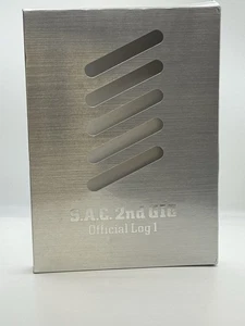 S.A.C. 2nd GIG Official Log 1 Ghost In The Shell Stand Alone Complex DVD Japan - Picture 1 of 13
