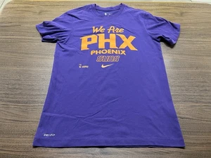 Phoenix Suns "We Are PHX" Men's Purple NBA Basketball T-Shirt - Nike - Medium - Picture 1 of 3