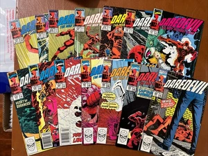 Daredevil Run of 14 w/KEY: FN to VF & Up, #271-284 Marvel Comics 1989-90 $9 Ship - Picture 1 of 22