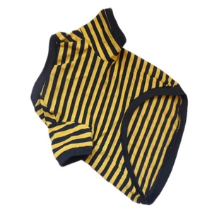 Ropa para Perro Cómoda Mascota Disfraz Patrón Rayas Chaleco para Primavera Verano - Imagen 1 de 12