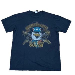 Vintage Y2K Lynyrd Skynyrd Junk Food Winterland T-Shirt Made In USA Size Small - Picture 1 of 7
