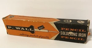 Spina da parete p vintage in saldatore matita scatola originale - Foto 1 di 8