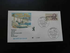 architect Ludwig Mies van der Rohe FDC Berlin 1986 - Picture 1 of 1